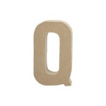 Creativ Company Lettre en carton Q 20.3 cm