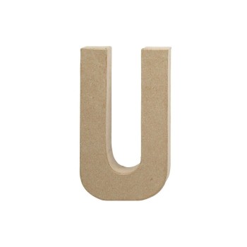 Creativ Company Pappbuchstabe 20.5 cm, U