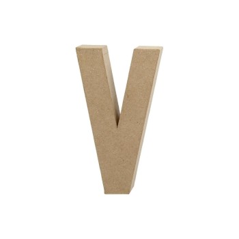Creativ Company Pappbuchstabe 20.5 cm, V