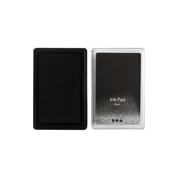 Creativ Company Stempelkissen Ink Pad, 9 x, 6 x 2 cm Schwarz