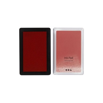 Creativ Company Stempelkissen Ink Pad, 9 x, 6 x 2 cm Rot