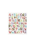 Creativ Company Sticker Alphabet, ca 35 Sticker, Blatt 15 x 16.5 cm