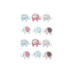 Creativ Company Autocollant 3D Éléphant 12 Pièce/s