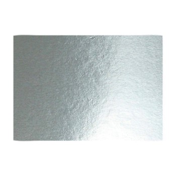 Creativ Company Folienkarton A4, 280 g/m², silver 10 Bl. / Pck