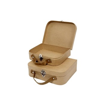 Creativ Company Koffer, 5,5x20x8+22,5x18x6,5 cm, 2 Stk