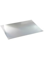 Creativ Company Folienkarton A2, 280 g/m², silver, 10 Bl. / Pck