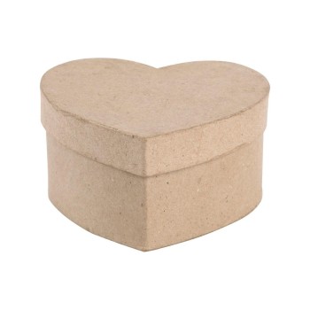 Creativ Company Pappschachtel, Herz, 11.5 x 11.5 x 6 cm