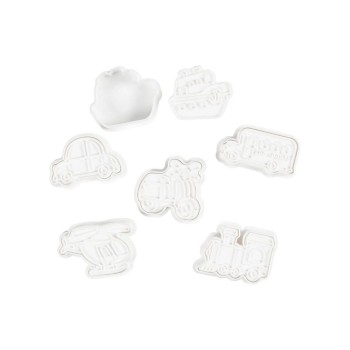 Creativ Company Stempelset lebensmittelecht, Zum Dekorieren von Gebäck / Modelliermasse