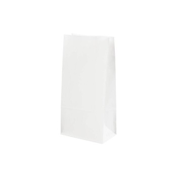 Creativ Company Sacs en papier Taille 6.5 x 11 cm Blanc 10 pièces