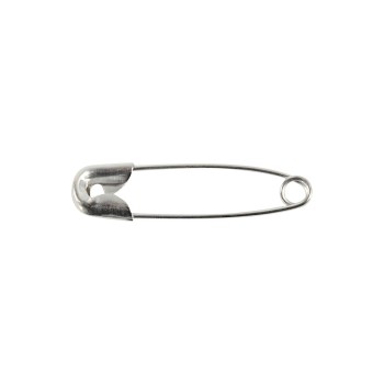 Creativ Company Sicherheitsnadeln, Metall silver 22 mm 0.6 mm 100 Stk