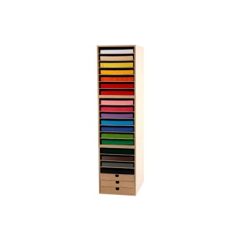 Creativ Company Papierregal with, A4 210x297 mm 180 g Sortierte Farben Creativ Company Papierregal with, A4 210x297 mm 180 g Sortierte Farben