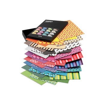 Creativ Company Papier Color Bar A4 100 g, couleurs assorties