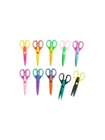 Creativ Company Musterschere, Kunststoff, L 16 cm, 10 Stück