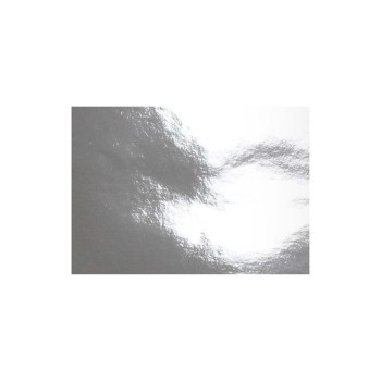 Creativ Company Papier métallisé Papier métallisé A4, 120 g, argent, 10 feuilles