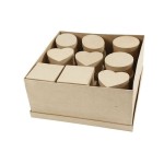 Creativ Company Boîte en carton 10-12 cm 28 Pièce/s