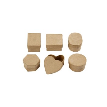 Creativ Company Boîte en carton 4-6 cm 6 Pièce/s Creativ Company Boîte en carton 4-6 cm 6 Pièce/s