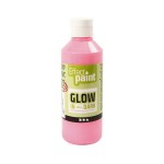 Creativ Company Peinture luminescente 250 ml, Rose