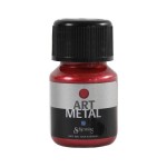 Creativ Company Metallic-Farbe Art Metal, 30 ml, red