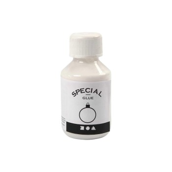 Creativ Company Glas-Kleber 100 ml, transparent, for Glitzer auf Glas and Acryl Creativ Company Glas-Kleber 100 ml, transparent, for Glitzer auf Glas and Acryl