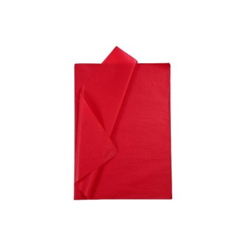 Creativ Company Seidenpapier 50 x 70 cm, rot, 25 Blatt, 14 g