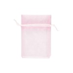 Creativ Company Sac en organza Organza 7 x 10 cm 10 pièces, rose
