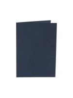 Creativ Company Karten 220 g/m2 blau, 10 Stück, 10.5 x 15 cm, OHNE Couvert