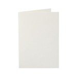 Creativ Company Carte vierge 10.5 x 15 cm sans enveloppe, crème