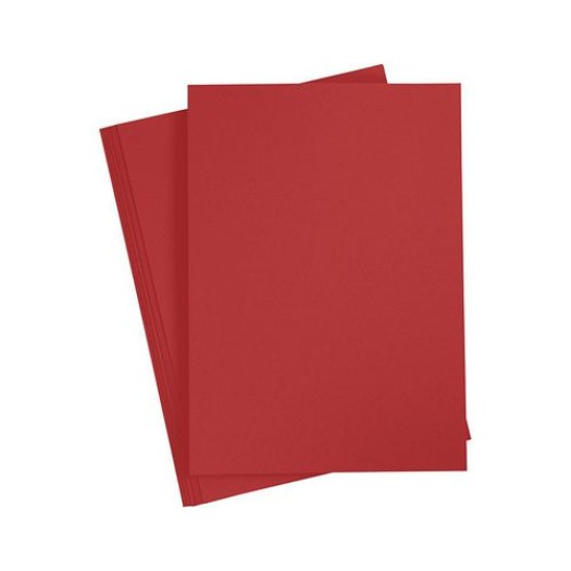 Creativ Company Papier de bricolage 70 g rouge