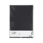 Creativ Company Papier cartonné A4, 220 g Noir