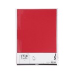 Creativ Company Papier cartonné A4, 220 g Rouge