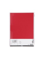 Creativ Company Papier cartonné A4, 220 g Rouge