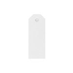 Creativ Company Geschenkanhänger, white, 3x8 cm, 20 Stk.