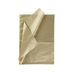 Creativ Company Papier de soie 50 x 70 cm Or, 25 feuilles