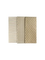 Creativ Company Papier cadeau 50 x 70 cm Or, 6 feuilles