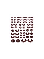 Creativ Company Sticker Augen, Blatt 15 x 16.5 cm