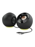 Creative Pebble SE RGB Stereo Lautsprecher, black 