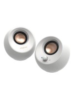 Creative Pebble V3 2.0 Lautsprecher, Bluetooth 5.0, USB Audio, white