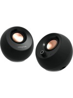 Creative Pebble Pro, 2.0 Lautsprecher, Bluetooth 5.3, USB Audio, RGB, black 