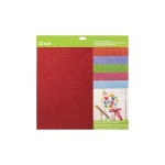 Cricut Cardstock Glitter, 30.5 x 30.5 cm, 10 Blatt, 5 Farben