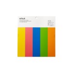 Cricut Papier autocollant Smart 30.5 x 30.5 cm, 10 feuilles, Multicolore