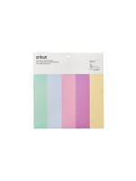 Cricut Papier autocollant Smart 30.5 x 30.5 cm, 10 feuilles, Couleurs pastel