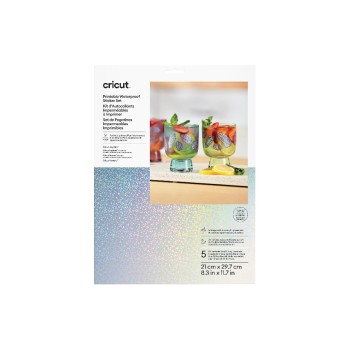 Cricut Autocollants A4, 0 g/m², Multicolore/Transparent Cricut Autocollants A4, 0 g/m², Multicolore/Transparent