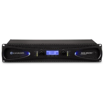 Crown XLS 1502, 1550W Amplifier 2x 525 Watts, Classe-D with DSP, 19 Crown XLS 1502, 1550W Amplifier 2x 525 Watts, Classe-D with DSP, 19