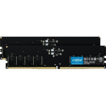 Crucial DDR5 32GB 2-Kit 4800MT/s Non-ECC, CL40, 1.1V, 288Pin Crucial DDR5 32GB 2-Kit 4800MT/s Non-ECC, CL40, 1.1V, 288Pin