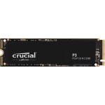 Crucial SSD P3 M.2 NVMe PCIe 3.0 4TB, 3D NAND, read 3500MB/s, schr. 3000MB/s