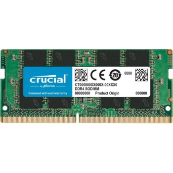 Crucial SO-DDR4 8GB 3200MHz Non-ECC, CL22, 1.2V, 260Pin Crucial SO-DDR4 8GB 3200MHz Non-ECC, CL22, 1.2V, 260Pin