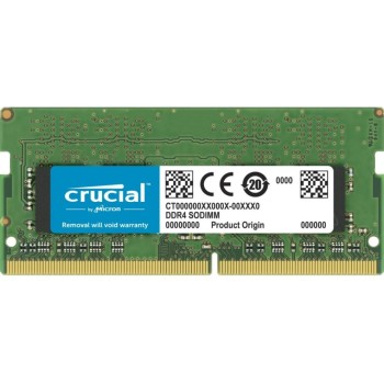 Crucial SO-DDR4 32GB 3200MHz Non-ECC, CL22, 1.2V, 260Pin Crucial SO-DDR4 32GB 3200MHz Non-ECC, CL22, 1.2V, 260Pin