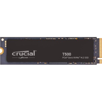 Crucial SSD T500 M.2 NVMe PCIe 4.0 2TB, lesen 7400MB/s, schr. 7000MB/s