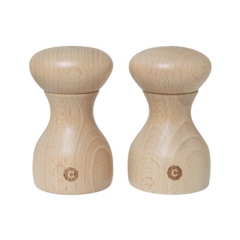 CrushGrind Gewürzmühle Lyon Natural 2er Set, Set, Natur, H 9.6cm, Birche FSC CrushGrind Gewürzmühle Lyon Natural 2er Set, Set, Natur, H 9.6cm, Birche FSC