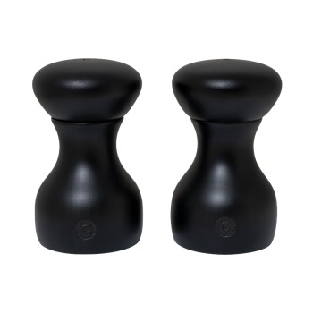 CrushGrind Gewürzmühle Lyon Black 2er Set, Set, Schwarz, H 9.6cm, Birche FSC CrushGrind Gewürzmühle Lyon Black 2er Set, Set, Schwarz, H 9.6cm, Birche FSC
